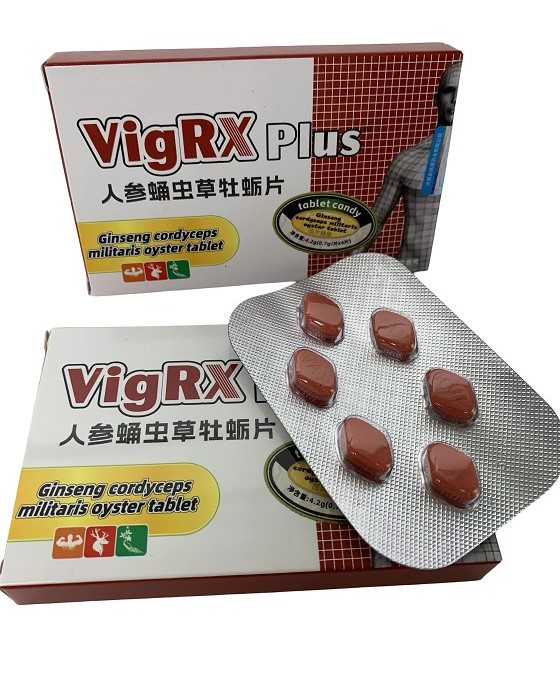(image for) VigRX Plus Ginseng Cordyceps Oyster Tablets